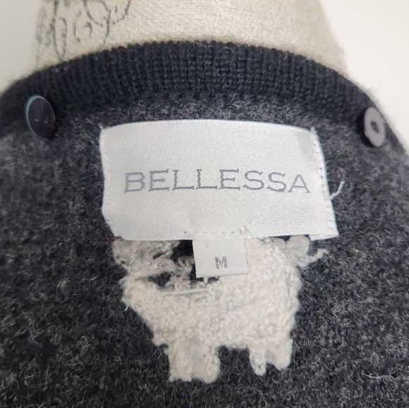 Boiled Wool Sheep Cardigan Coat - Picture 13 of 14